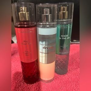 3 bath and body works fine fragrances